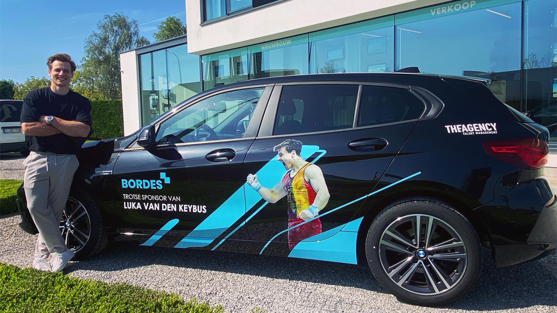 Bordes - wagenbelettering